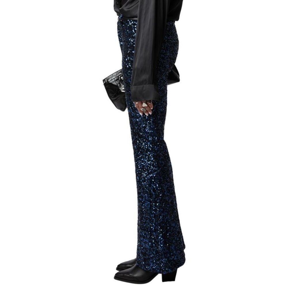 Zadig & Voltaire Womens Prevy Sequins Pant - Picture 3 of 4